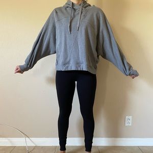 Grey oversized lululemon hoodie
